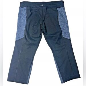 Women's Large UA Under Armour Black Blue Athletics Jogging Pants